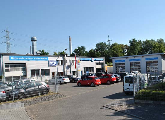Firmengelände Kfz-Werkstatt Wesseling